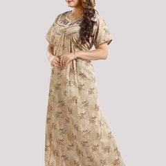 Be You Floral Printed Maxi Nightdress
