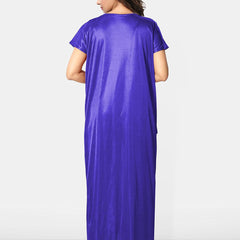 Be You Women Pack of 2 Nighty with Robe Nightdress