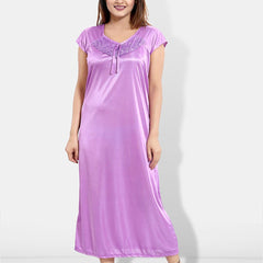 Be You 6 Pieces Satin Maxi Nightwear Set