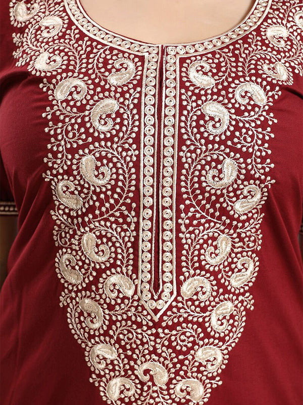 Be You Embroidered Maxi Nightdress