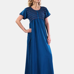 Be You Round Neck Maxi Nightdress