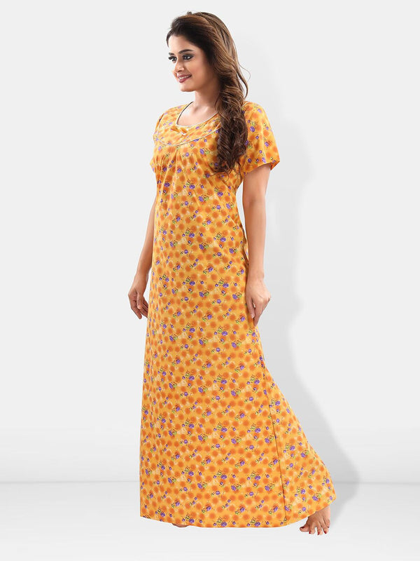 Be You Floral Printed Maxi Everyday Nightdress