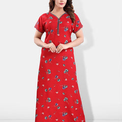 Be You Floral Printed Maxi Feeding & Maternity Nightdress