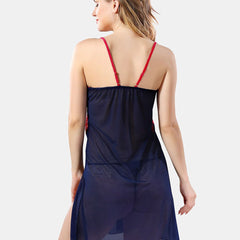 Be You Self Designed Net Baby Doll With Brief