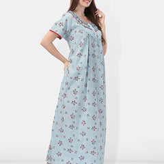 Be You Floral Printed Maxi Nightdress