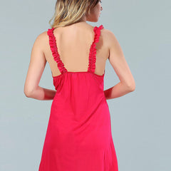 Be You Pink & Red Net Baby Doll