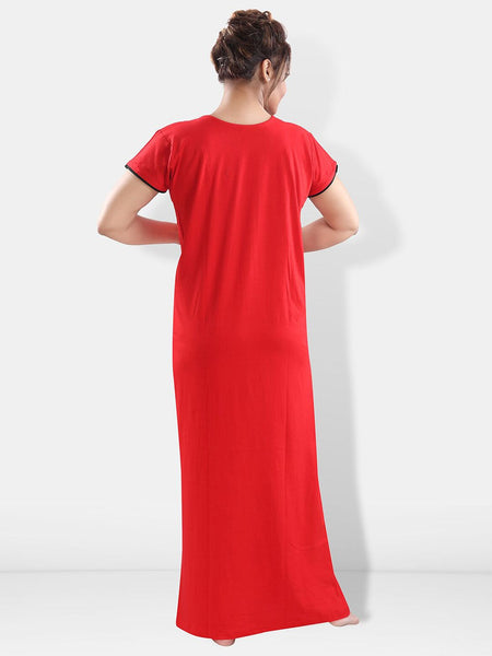 Be You Floral Embroidered Maxi Nightdress