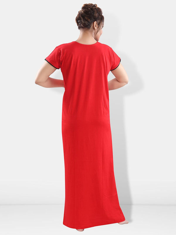 Be You Floral Embroidered Maxi Nightdress