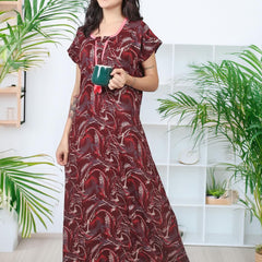 Be You Printed Maxi Nightdress