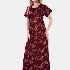 Be You Floral Printed Maxi Nightdress