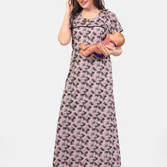Be You Printed Maxi Nightdress