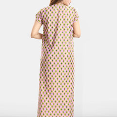 Be You Women Pack Of 2 Printed Maxi Nightdress