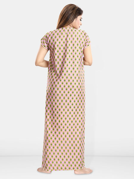 Be You Women Pack Of 2 Printed Maxi Nightdress