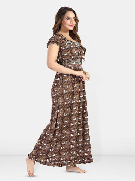 Be You Printed Maxi Nightdress