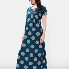 Be You Printed Maxi Nightdress