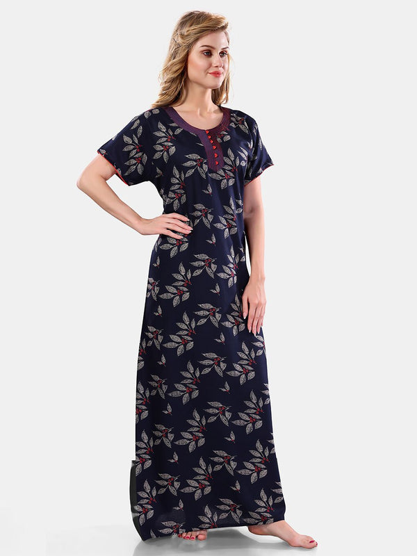 Be You Floral Printed Maxi Nightdress