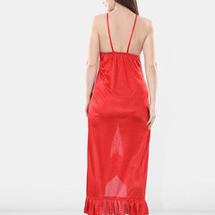 Be You Satin Wrap Nightdress With Robe