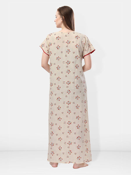 Be You Floral Printed Maxi Nightdress