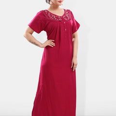 Be You V Neck Maxi Nightdress