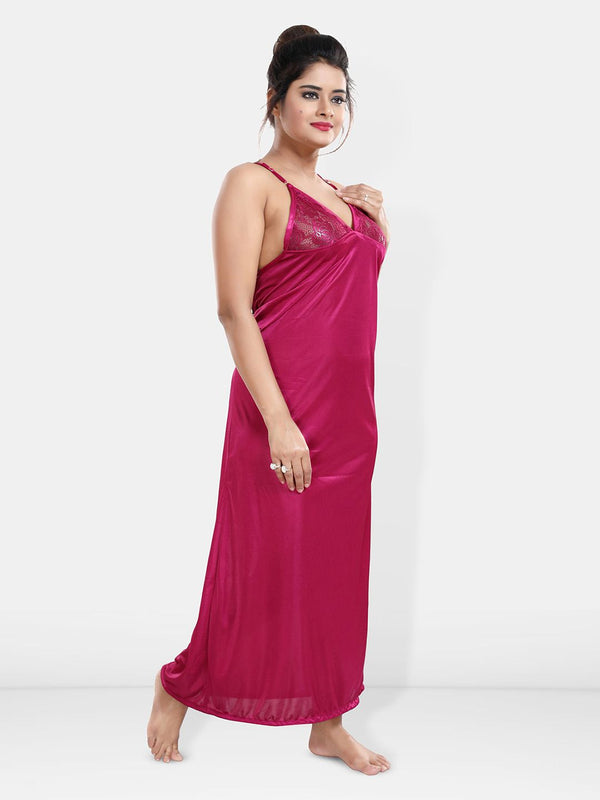 Be You Magenta Maxi Nightdress