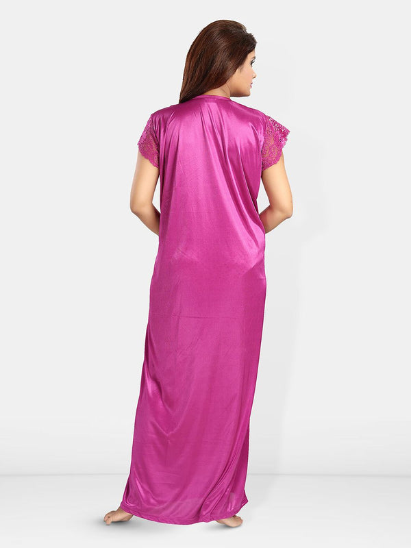 Be You Satin Maxi Sweat Nightdress