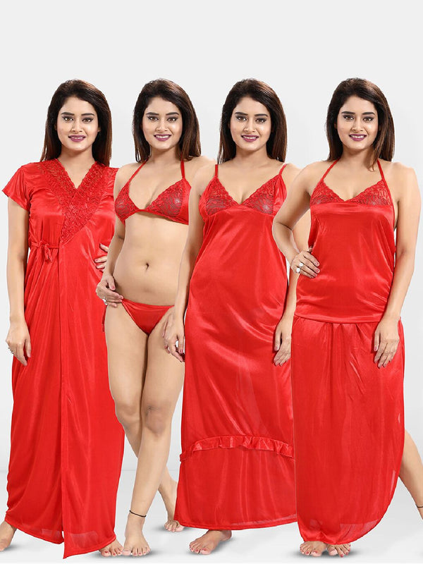 Be You Maxi 1 Robe, 1 Nighty, 1 Lingerie Set, 1 Night Suit Set