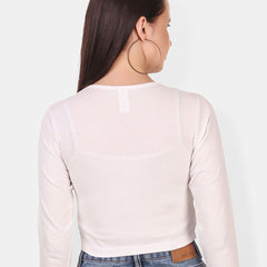 Be You Twisted Cotton Crop Top