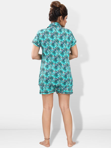 Be You Pack Of 2 Conversational Printed Night Suit