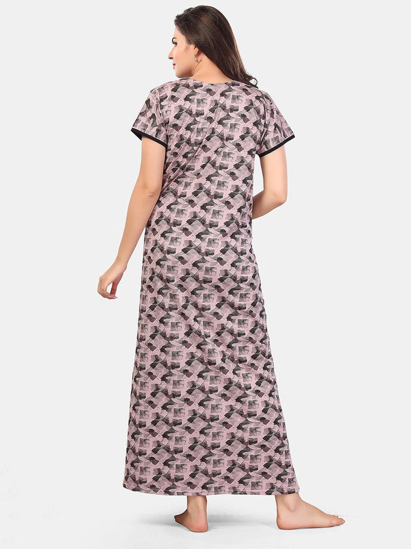 Be You Printed Maxi Nightdress