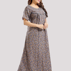 Be You Floral Printed Maxi Nightdress