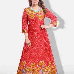 Be You Floral Printed Satin Maxi Nightdress