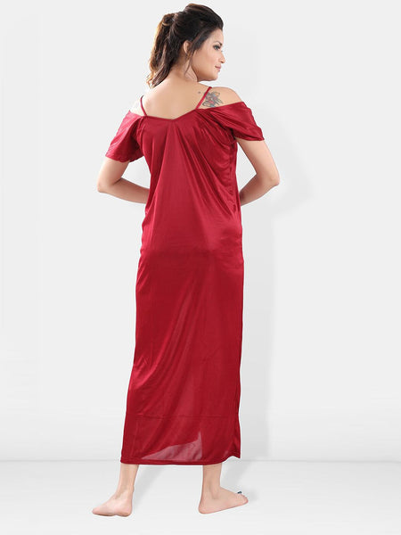 Be You Satin Maxi Nightdress With Robe