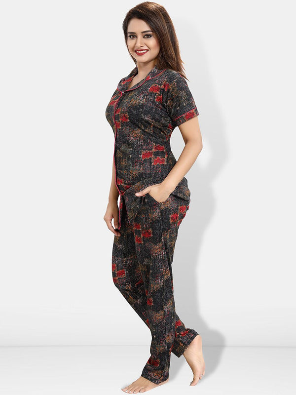 Be You Pack of 2 Printed Night suit