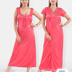 Be You Satin Nighty With Robe