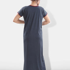 Be You Floral Embroidered Maxi Nightdress