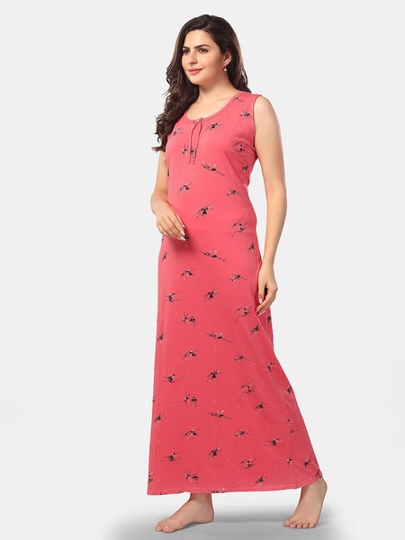 Be You Printed Maxi Nightdress