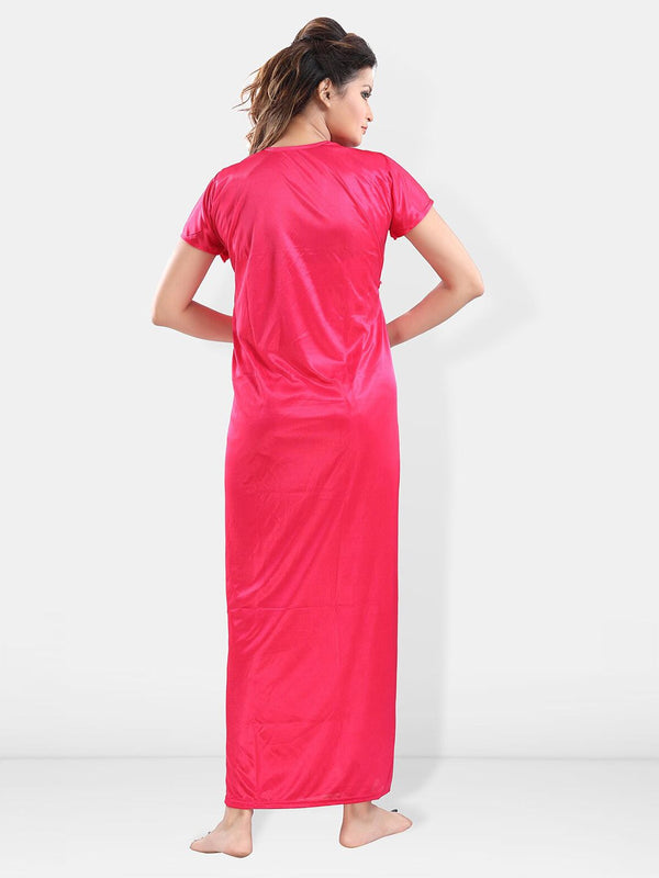 Be You Satin Maxi Nightdress With Robe