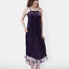 Be You Shoulder Straps Satin Maxi Nightdress