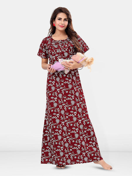 Be You Printed Maxi Nightdress