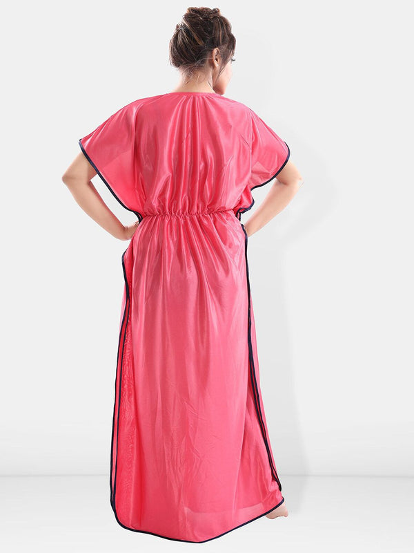 Be You Satin Maxi Kaftan Nightdress