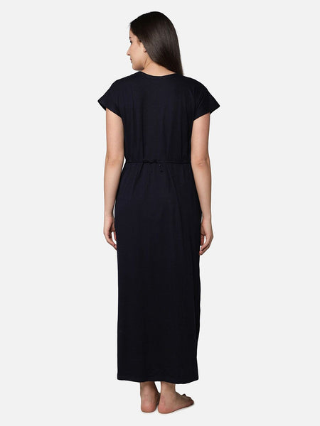 Be You Navy Blue Maxi Nightdress
