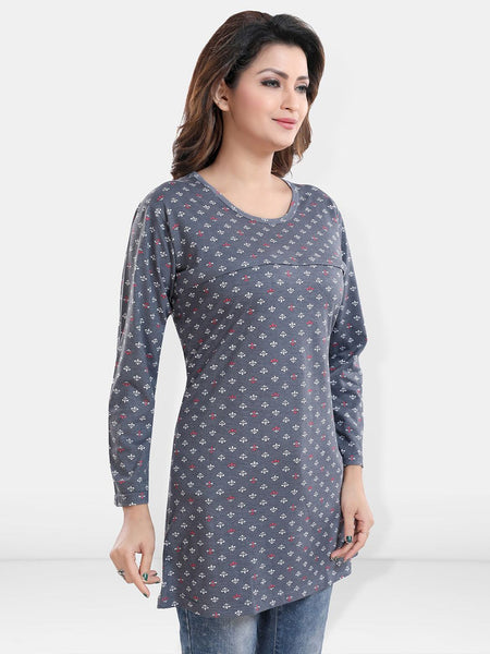 Be You Conversational Printed Maternity Top