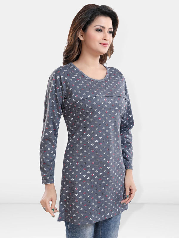 Be You Conversational Printed Maternity Top