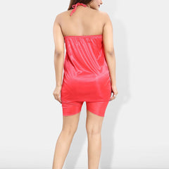 Be You 6 Pieces Satin Maxi Nightdress