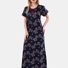 Be You Floral Printed Maxi Nightdress