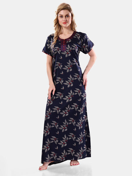 Be You Floral Printed Maxi Nightdress