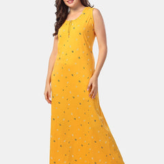 Be You Geometric Printed Maxi Nightdress
