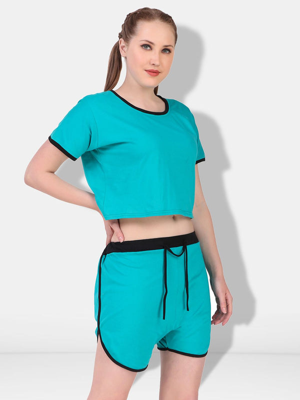 Be You Crop Top Night suit