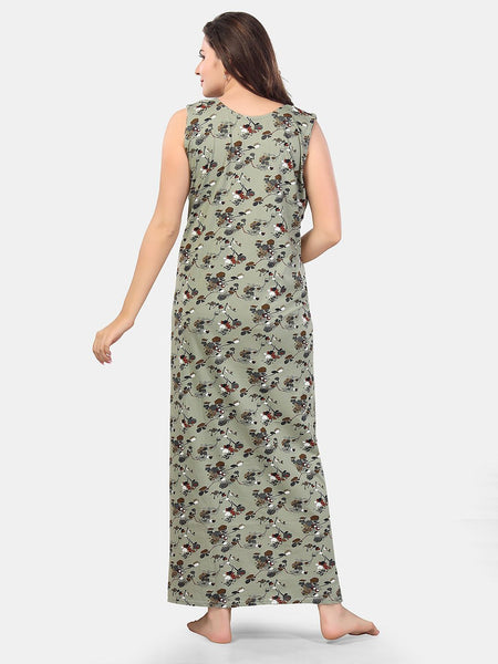 Be You Floral Printed Maxi Nightdress