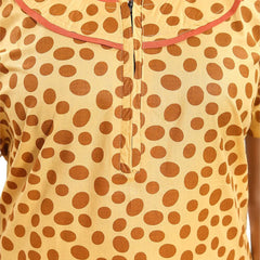 Be You Polka Dot Printed Cotton Maxi Nightdress